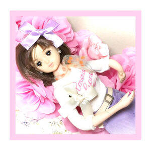 VTG Takara Japan Jenny Friend LOBELIA Fashion Doll Licca Barbie Sweet Bambini